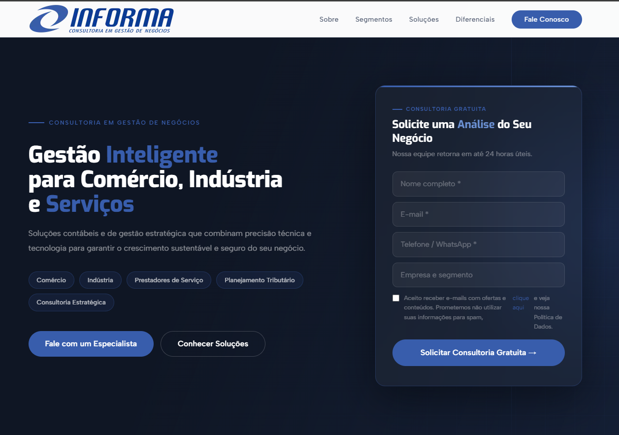 Preview Informa Contabilidade